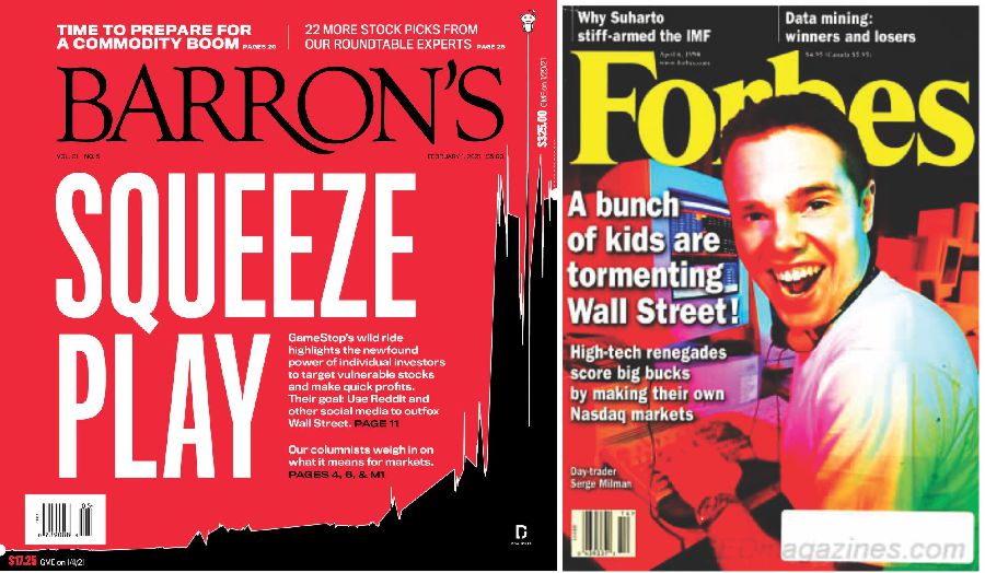 Magazine covers from 1999